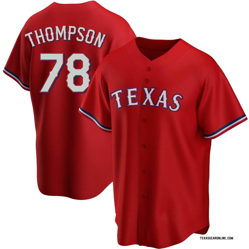 Texas Rangers Bubba Thompson Light Blue Replica Youth