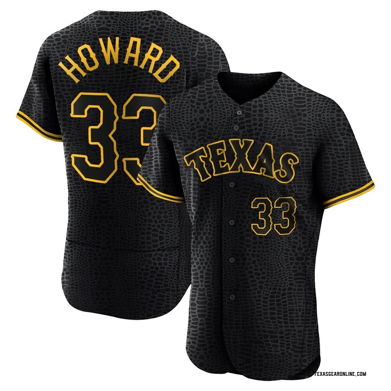 Texas Rangers Frank Howard Cream Authentic Men's 2023 City Connect Player  Jersey S,M,L,XL,XXL,XXXL,XXXXL