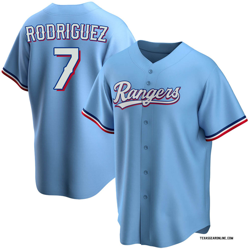 Texas Rangers Ivan Rodriguez White Replica Men's Home