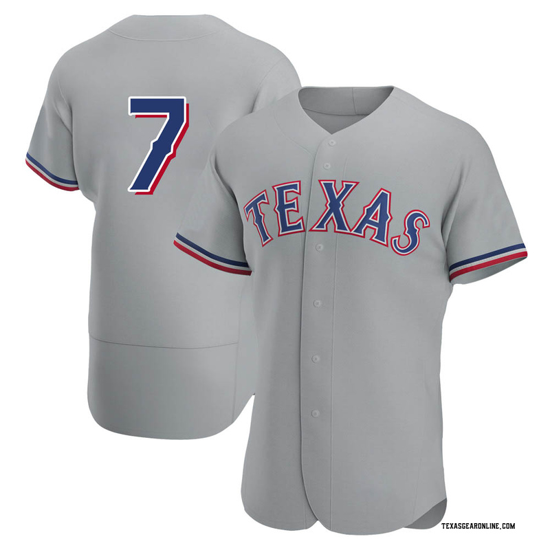 Texas Rangers Yerry Rodriguez White Replica Youth Home Cooperstown