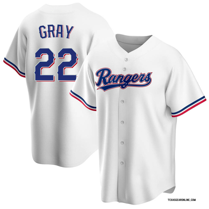 Texas Rangers Gray Jersey - BTF Store