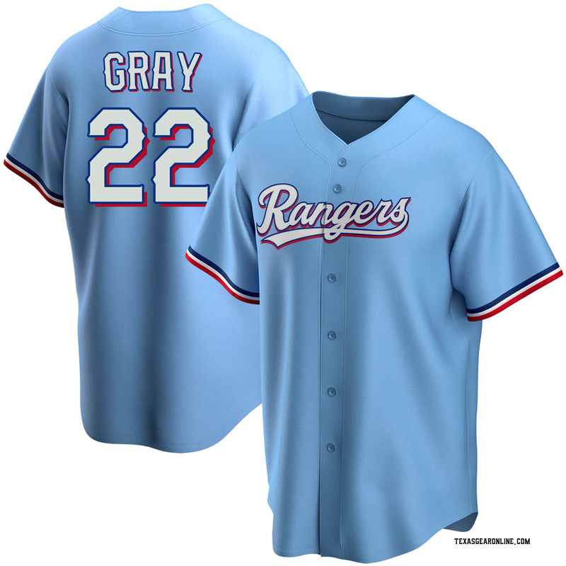 Texas Rangers Gray Jersey - BTF Store