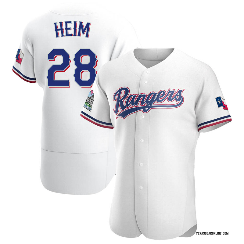 Jonah Heim Men's Texas Rangers Alternate Jersey Black Golden Replica