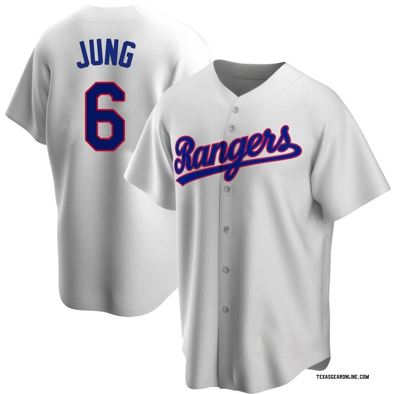 Texas Rangers Josh Jung Light Blue Replica Youth Alternate Player