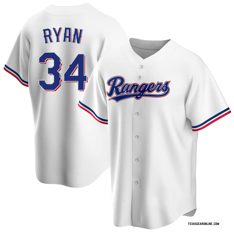 Texas Rangers Nolan Ryan Light Blue Replica Men's Alternate